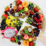 top view photo of assorted fruits